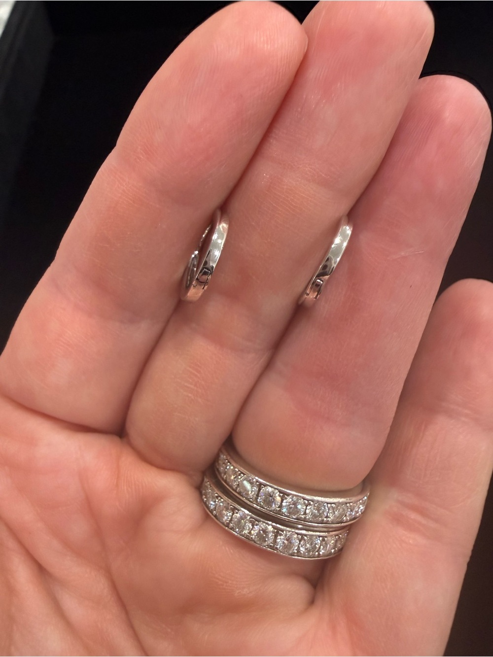 925 Sterling Silver Hoop Earrings
